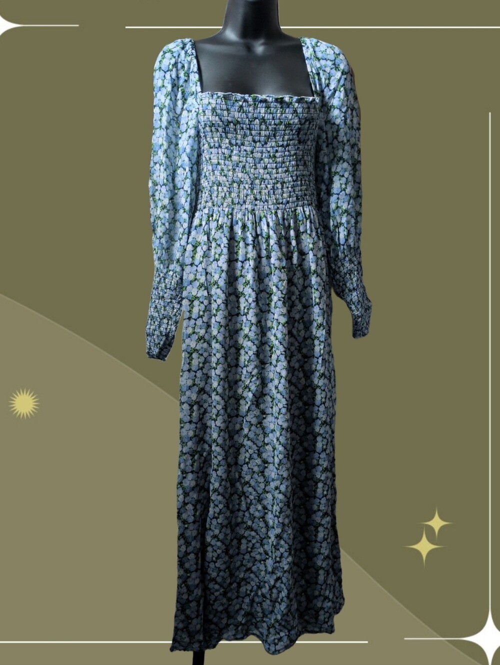 ✨ Hill House Home Women's The Norah Nap Dress in Pansy Floral XS